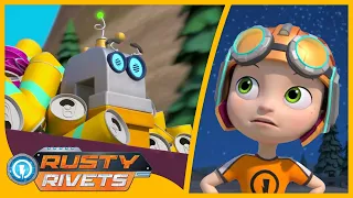 Crush in the Woods / Liam Loses his Toy & MORE 🌲🐧 | Rusty Rivets Episodes | Cartoons for Kids