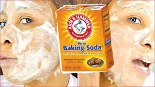 AMAZING BAKING SODA FACE MASK FOR YOUNGER BRIGHTER RADIANT GLOWING SKIN