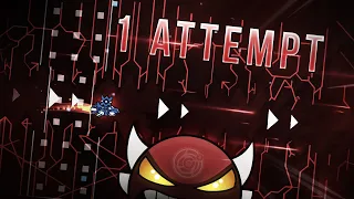 Playing 1 Attempt on Every INSANE DEMON I've Completed - Geometry Dash