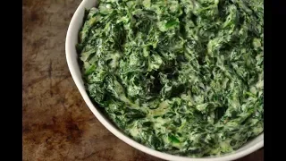 How to Make Creamed Spinach - Steakhouse Style Recipe