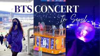 BTS concert. Permission to dance on stage in Seoul!