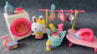 8 Minutes Satisfying with Unboxing cute Pink Rabbit Playset,Cleaning toys Collection Review ▏ASMR