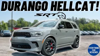 2021 DODGE DURANGO SRT HELLCAT *In-Depth Review* | Most Powerful 3-Row SUV EVER!