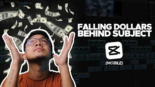 Falling Dollars Animation using Capcut Mobile (ENGLISH)