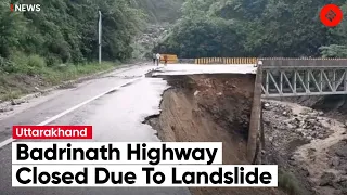 Badrinath Highway In Chamoli, Uttarakhand Closed Due To Landslide