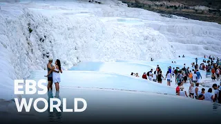 Turkey and the Fascinating Foods of Sultans - Part 3. Pamukkale, the Hot Springs of the Gods