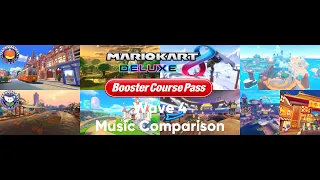 Mario Kart 8 Deluxe - Booster Course Pass Wave 4 Music Comparison