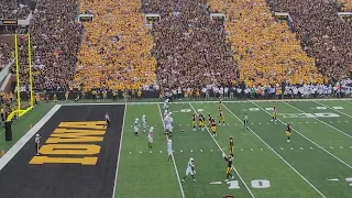 Penn St vs Iowa 4th and 26 3 False Starts