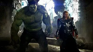 Avengers vs Chitauri Army | Hulk Punches Thor | Final Battle Movie Scene HD