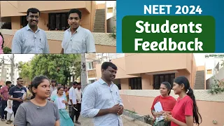 Live NEET 2024 Exam - Students and Parents Feedback - Question Paper was Easy