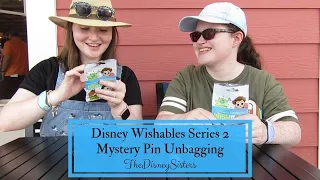 Disney Wishables Series 2 Mystery Pin Unbagging - TheDisneySisters