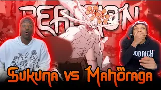 LET THE ANIMATORS COOK!! Sukuna vs Mahoraga FULL FIGHT Reaction (Blu-Ray Version)