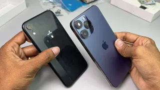 Turning iPhone XR Into iPhone 14 Pro | DIY iPhone