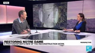 Photographer Tomas van Houtryve on documenting renovation of Notre-Dame Cathedral • FRANCE 24