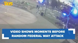 New video shows moments before random hatchet attack in Federal Way