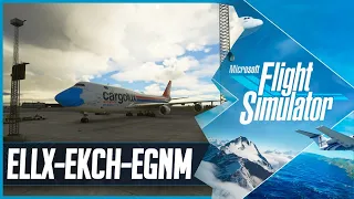 Microsoft Flight Simulator LIVE | *NEW* FlyTampa Copenhagen Scenery (EKCH) | 747 Cargo Haulin'