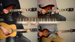 The Hollies - Gasoline Alley Bred - Guitar Cover - Bass Cover - Piano Cover