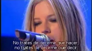 Avril Lavigne - Don`t Tell Me (Subtitulado)