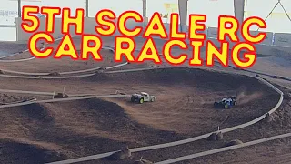 Racing REALLY BIG Gas Powered RC Cars | 5th Scale Racing