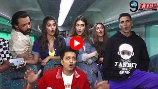 Housefull 4 Cast FULL FUNNY Interview in a Running Train promotion| Akshay, Riteish, Bobby, Kriti