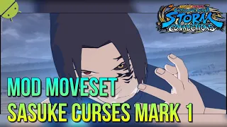 Mod Sasuke Curses Mark 1 - Naruto x Boruto: Ultimate Ninja Storm Connections (Android Gameplay)