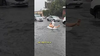 WHEN IT FLOODS IN LA, CALIFORNIA 👁️👄👁️