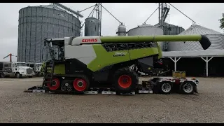 New Claas 8600 Lexion for the farm