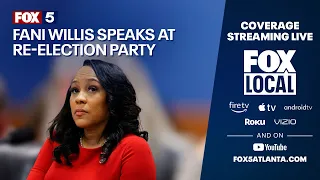 WATCH LIVE: Fani Willis speaks after AP calls primary race | FOX 5 News