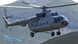 Mil Mi-8 MTV-1 211 Mountain Action with Rotor Tip Vortices