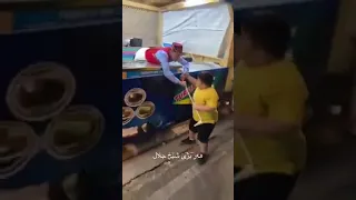 Little boy stuns Turkish ice-cream seller during fun trick in viral video. Here’s what he did#shorts