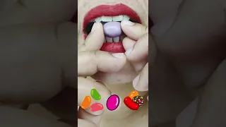 asmr CANDY CHOCOLATE EMOJI FOOD CHALLENGE mukbang eating sounds