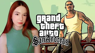 ПЕРВЫЙ РАЗ В GTA: SAN ANDREAS ➤ Полное Прохождение GTA: San Andreas на Русском ➤ СТРИМ #1