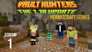 PLUNDERING AWAY - Vault Hunters X Hermitcraft - VOD 1