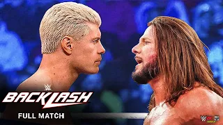 Cody Rhodes vs. AJ Styles: Backlash 2024