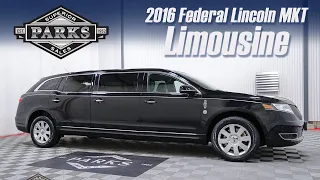 2016 Federal Coach Lincoln MKT Limousine (GBL02390)