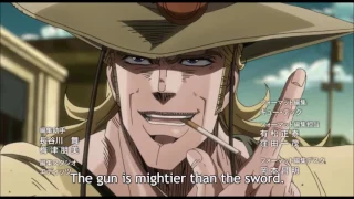 Polnareff vs Hol Horse