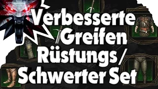 The Witcher 3 - Verbesserte Greifen Rüstung Set (Hexerausrüstung)