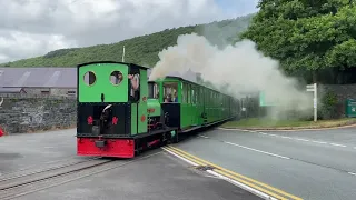 Llanberis Level Crossing, Gwynedd North Wales 02/08/2021