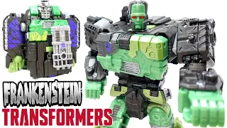 Transformers X Frankenstein Crossover FRANKENTRON Universal Monsters Review