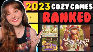Ranking EVERY Cozy Game I've Played in 2023... SO FAR