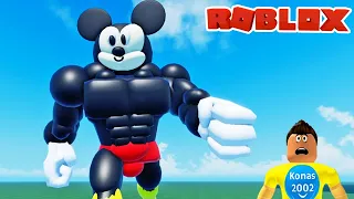 ROBLOX SUPER STRONG MICKEY ! || Roblox Gameplay || Konas2002