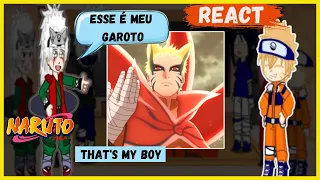 Senseis and students react 🦊🍥Senseis e alunos reagindo ✨TOP ANIMES