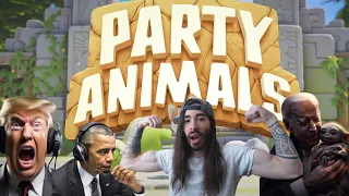 Donald Trump and Moist Cr1TiKal Fall in Love Playing Party Animals with Obama and Biden! @penguinz0