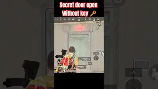 Secret door🚪 open without key 🔑 || trick - 1  || #bgmifunnyvictor #pubgmobile #bgmi #bgmitricks