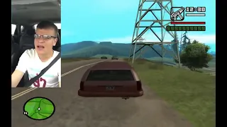 Singing man car crash - GTA San Andreas