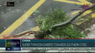 China: Typhoon Saola caused severe damage in Hong Kong