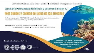 Seminario: Reef Budget y calidad del agua de los arrecifes