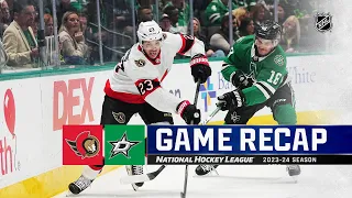 Senators @ Stars 12/15 | NHL Highlights 2023