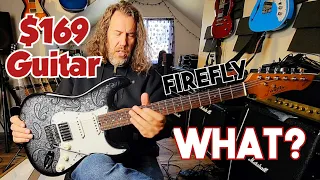 Firefly Paisley Strat Style Guitar - FFST