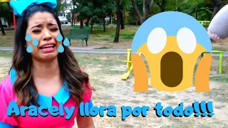 Aracely llora en el parque - Megafantastico Tv